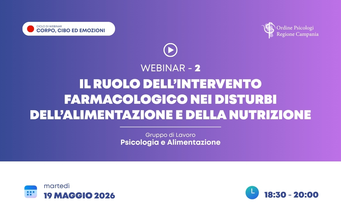 Il ruolo dell’intervento farmacologico nei Disturbi dell’Alimentazione e della Nutrizione