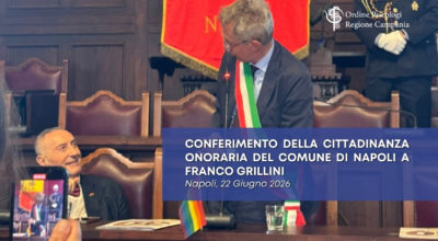 Conferimento della Cittadinanza Onoraria del Comune di Napoli a Franco Grillini