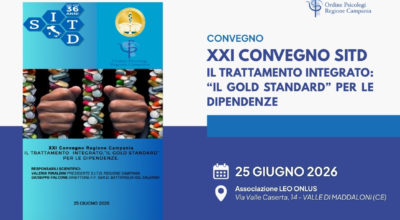 XXI Convegno Regionale S.I.T.D. – Il Trattamento Integrato: il “Gold Standard” per le Dipendenze