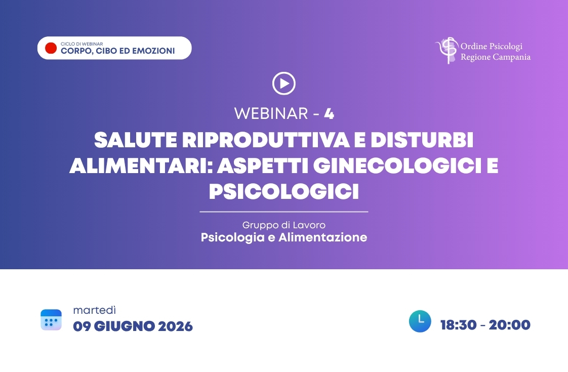 Salute riproduttiva e Disturbi Alimentari: aspetti ginecologici e psicologici