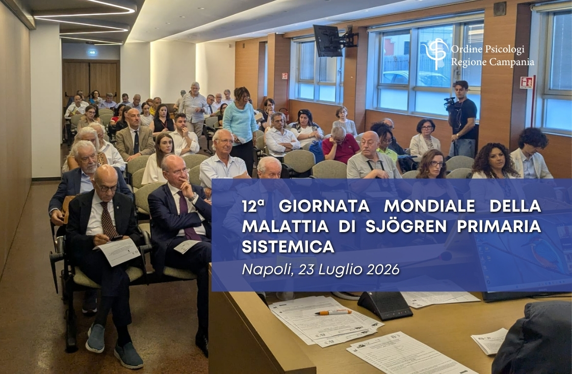 12ª Giornata Mondiale della Malattia di Sjögren Primaria Sistemica: approccio multidisciplinare ad una malattia rara, degenerativa e multiorgano