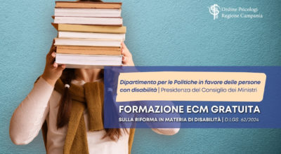 Formazione ECM gratuita sulla riforma in materia di disabilità