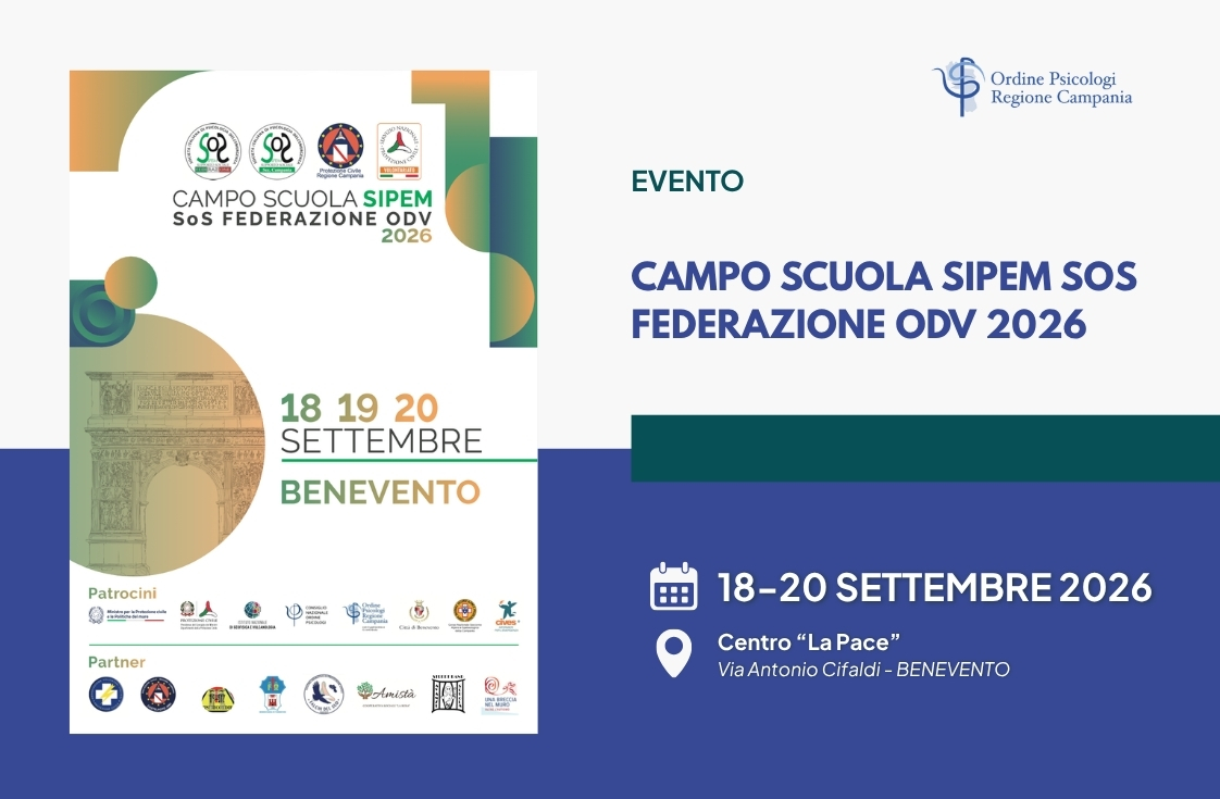 Campo Scuola SIPEM Sos Federazione ODV 2026