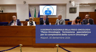 X Giornata Nazionale della Psico-Oncologia.”Psico-Oncologia: formazione specialistica per la complessità della cura in Oncologia”