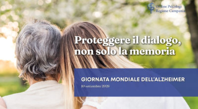 Giornata Mondiale dell’Alzheimer – 21 settembre 2026