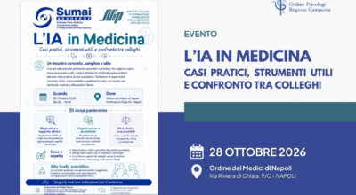 L’IA in Medicina: casi pratici, strumenti utili e confronto tra colleghi