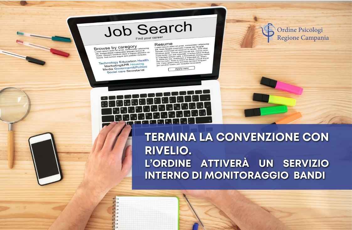 Termina la convenzione con Rivelio. L’Ordine attiverà un servizio di monitoraggio interno