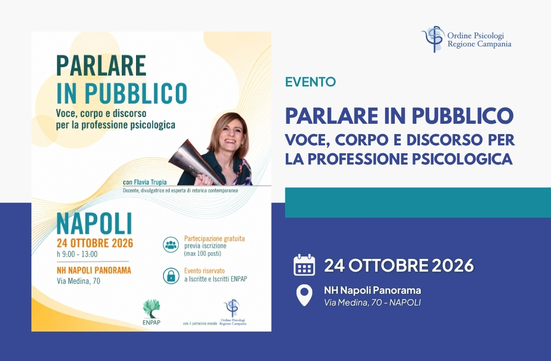 Parlare in pubblico: voce, corpo e discorso per la professione psicologica