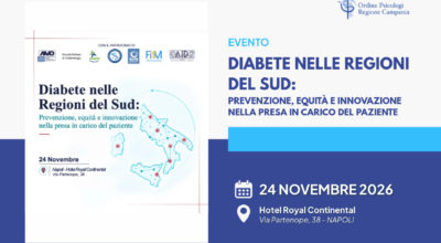 Diabete nelle Regioni del Sud: prevenzione, equità e innovazione nella presa in carico del paziente