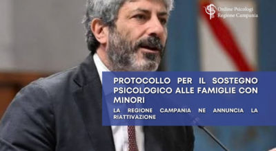 Al via le attività per la riattivazione del sostegno psicologico gratuito alle famiglie con minori