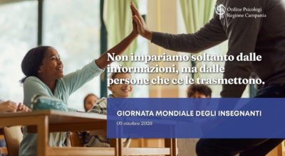 Giornata Mondiale degli Insegnanti – 05 ottobre 2026