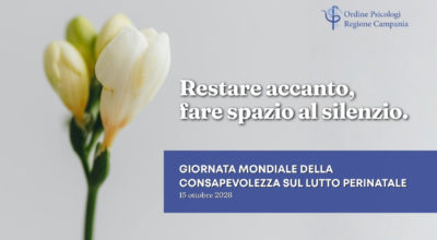 Giornata Mondiale della Consapevolezza sul Lutto Perinatale, 15 ottobre 2026