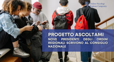 Progetto AscoltaMI: lettera di nove presidenti degli Ordini Regionali al Consiglio Nazionale