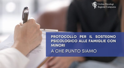 Protocollo per il sostegno psicologico alle famiglie con minori: a che punto siamo