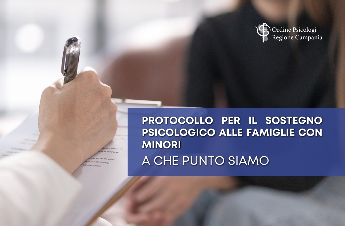 Protocollo per il sostegno psicologico alle famiglie con minori: a che punto siamo