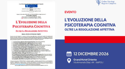 L’evoluzione della psicoterapia cognitiva: 50° Seminario Interattivo per Esperti SPPCN-AIPCOS