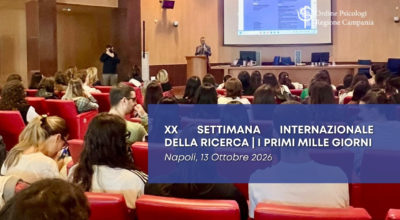 XX Settimana Internazionale della Ricerca – I primi mille giorni, 13 ottobre 2026
