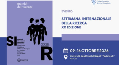Settimana Internazionale della Ricerca 2026 – XX edizione: Matrici del vivente. Evoluzione, Coscienza, Post-umano
