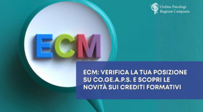ECM: verifica la tua posizione su Co.Ge.A.P.S. e scopri le novità sui crediti formativi