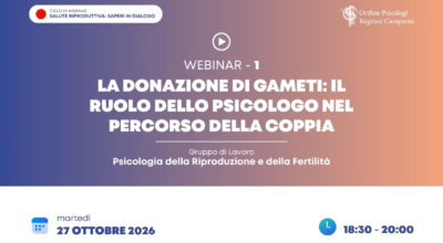 La donazione di gameti: il ruolo dello psicologo nel percorso della coppia